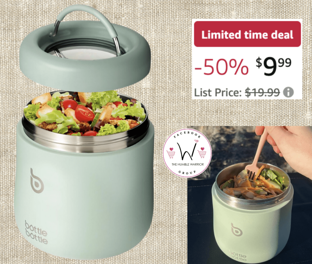 BOTTLE BOTTLE Insulated Food Container!